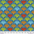 Fabric Ginko - Blue by Odile Bailloeul from Land Art 2 Collection for Free Spirit, PWOB068.BLUE