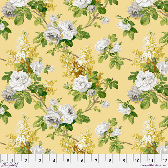 Fabric Sorilla Small - Yellow, from A Celebration of Sanderson Collection, for Free Spirit, PWSA019.YELLOW
