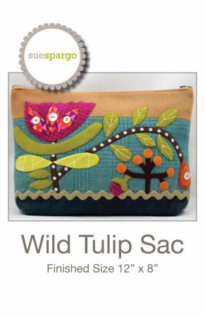WILD TULIP SAC Pattern # SS78 by Sue Spargo