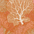 Fabric Coral Reef Ginger TIL100329 from Tilda, Cotton Beach Collection,