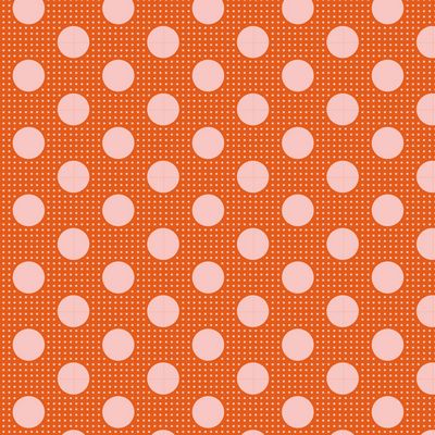 Fabric from Tilda, DOTs Collection, Medium Dots Ginger 130007