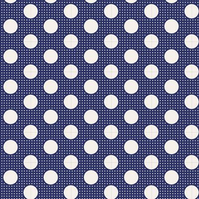 Fabric from Tilda, DOTs Collection, Medium Dots Night Blue 130026