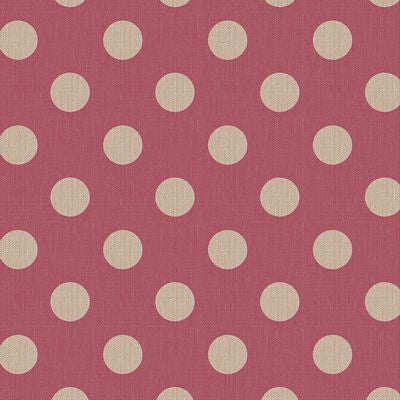 Fabric Chambray Dots Burgundy TIL160053 from Tilda, coordinates with any Tilda Collection
