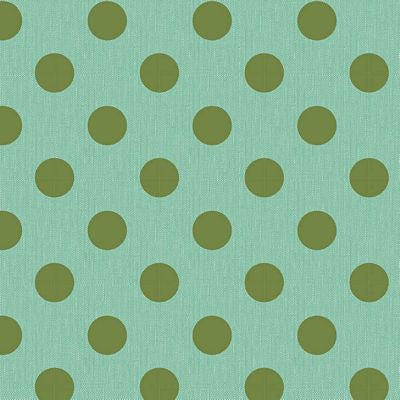 Fabric Chambray Dots Teal Green TIL160059 from Tilda, coordinates with any Tilda Collection