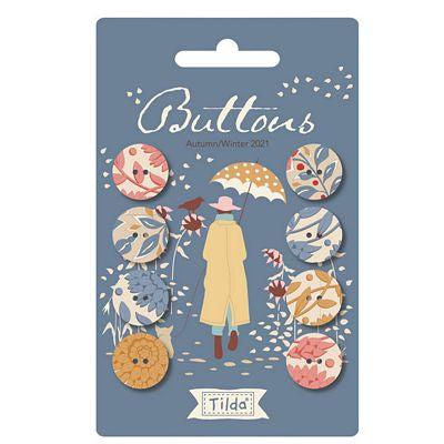 Tilda Windy Days Buttons Pack, 16 mm (0.63